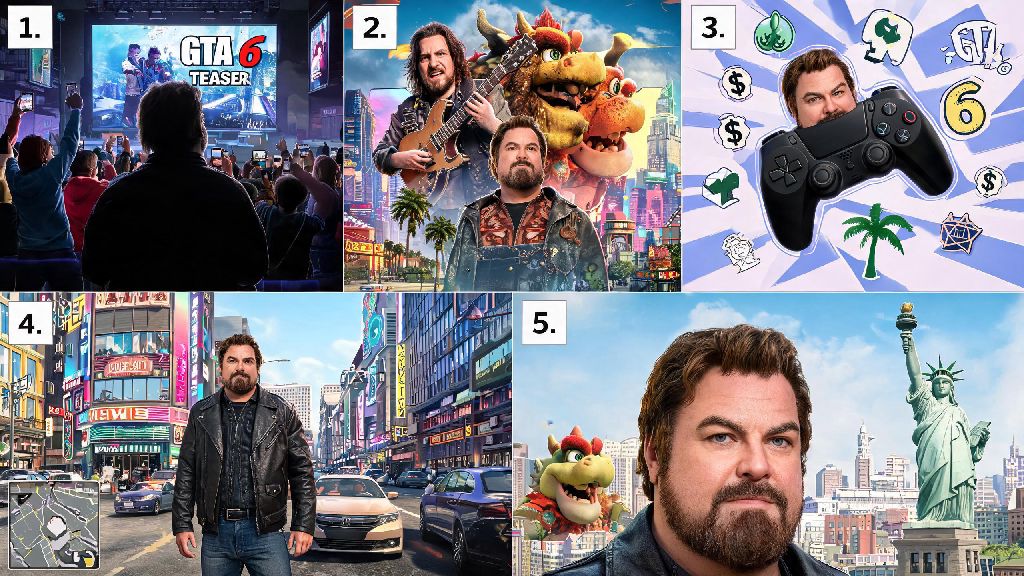 Is Jack Black in GTA 6? All Confirmed Cast & Leaked Role Details You Need