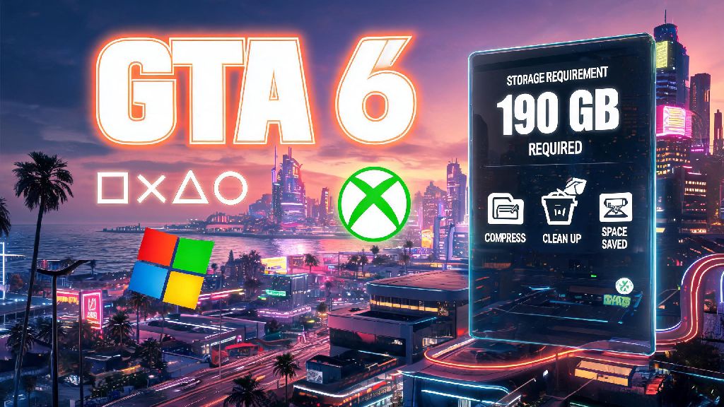 How Much GB Is GTA 6? Complete Storage Requirement Guide For All Consoles & PC